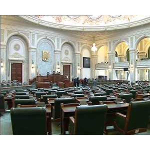 Il Parlamento romeno. (Bucarest 24/03/11)
