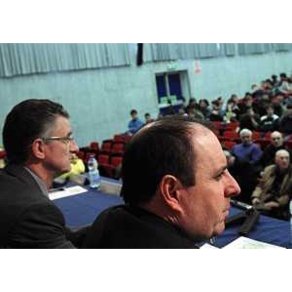 Claudio Violino (Assessore regionale Risorse rurali) al 130° anniversario dell'IPA 'Stefano Sabbatini'. (Pozzuolo del Friuli 26/03/11)