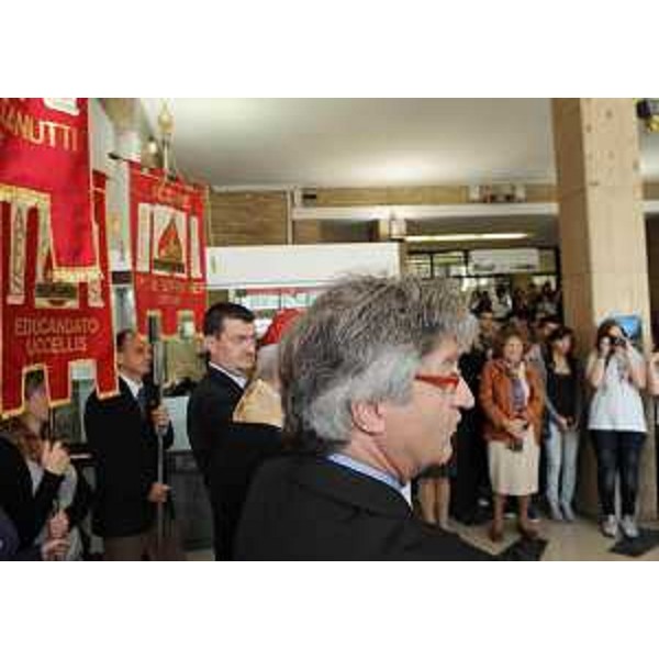 Il presidente della Regione Friuli Venezia Giulia alle celebrazioni per i 40 anni della sezione studentesca dell'AFDS-Associazione Friulana Donatori di Sangue. (Udine 27/04/11)
