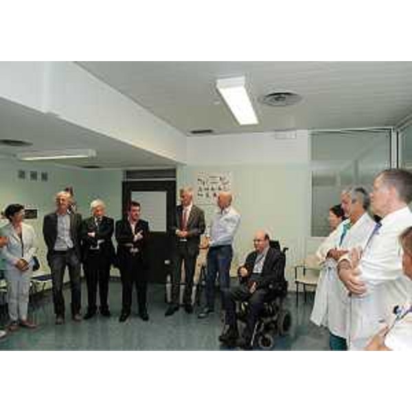 Vladimir Kosic (Assessore regionale Salute) all'inaugurazione del servizio di "guardia pediatrica H 24" presso l'Ospedale. (Palmanova 04/07/11)
