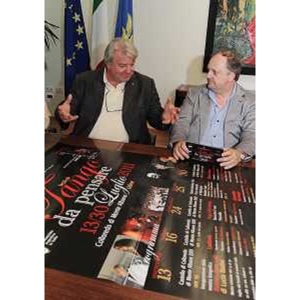Elio De Anna (Assessore regionale Cultura) alla presentazione del festival "Tango da Pensare". (Udine 11/07/11)