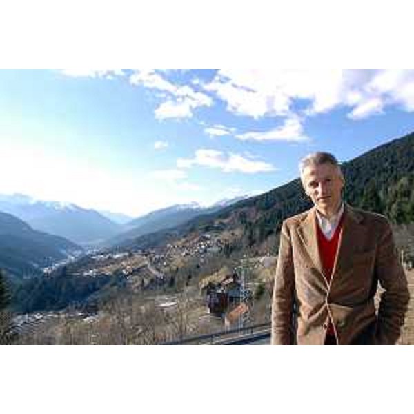 Riccardo Illy (Presidente Regione Friuli Venezia Giulia) in Carnia (18/02/2005)