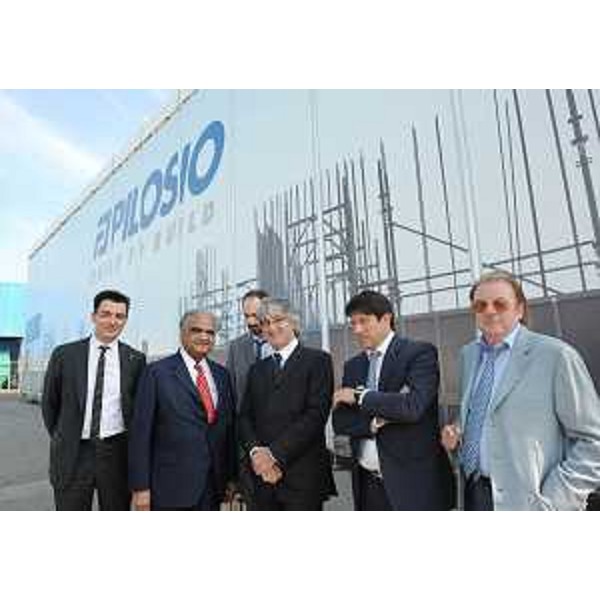 Renzo Tondo (Presidente Friuli Venezia Giulia) con Ram Charan (Economista) e Dario Roustayan (Amministratore delegato Pilosio Spa) in occasione della festa per il 50° anno della Pilosio Spa. (Feletto Umberto 16/09/11)