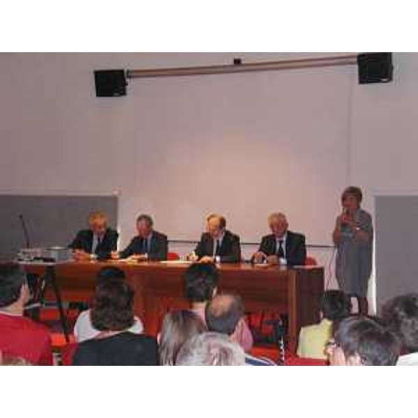 Riccardo Riccardi (Assessore regionale Infrastrutture, Mobilità, Pianificazione territoriale e Lavori pubblici) alla celebrazione dei 30 anni del Centro Socio Riabilitativo Educativo (CSRE). (Codroipo 30/09/11)