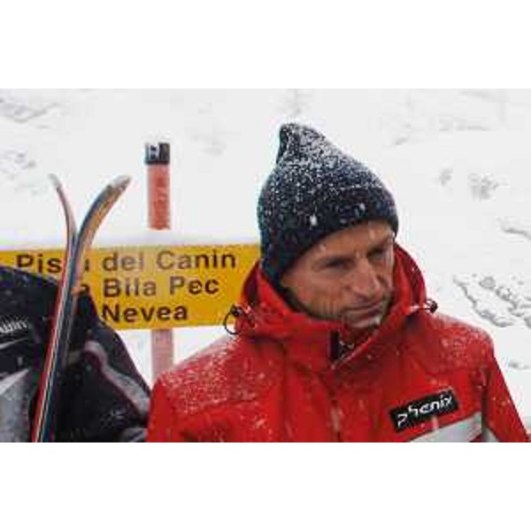 Riccardo Illy (Presidente Regione Friuli Venezia Giulia) ritratto in occasione dell'inaugurazione della nuova pista a Sella Nevea. (Sella Nevea 22/01/07)