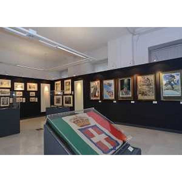 La mostra "Il Milite Ignoto", nel palazzo della Regione in piazza Unità d'Italia. (Trieste 13/01/12)