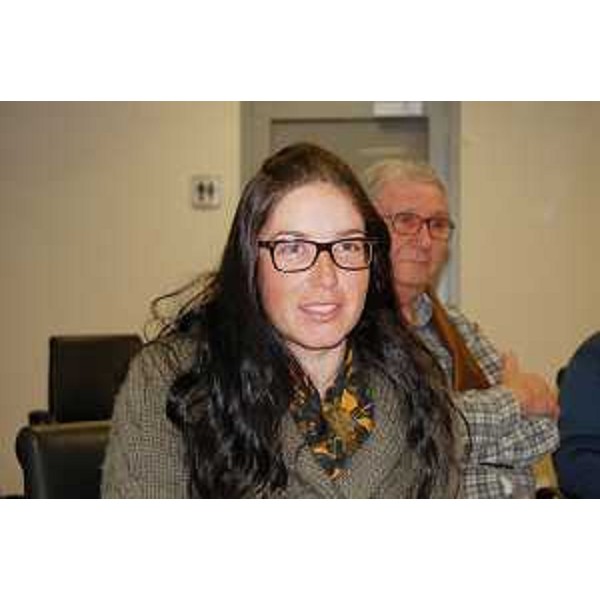 Melania Corradini (Campionessa Sci) alla presentazione della IPC World Cup Alpine Skiing per disabili. (Udine 20/01/12)