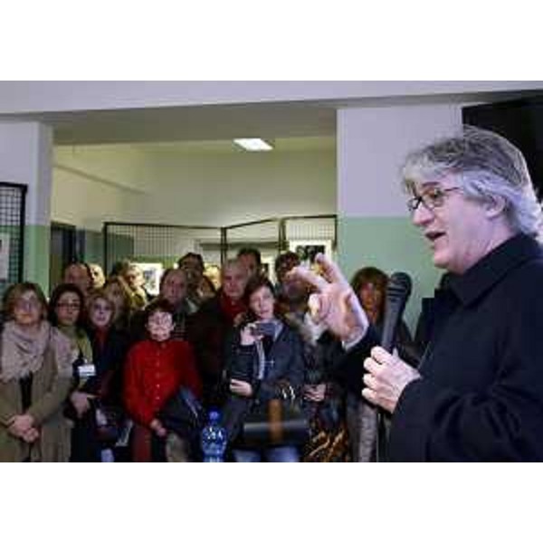 Renzo Tondo (Presidente Friuli Venezia Giulia) interviene alla cerimonia inaugurale del CSM-Centro di Salute Mentale. (Latisana 30/01/12)