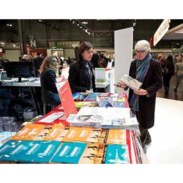 Beppe Severgnini (Giornalista e scrittore) allo stand del Friuli Venezia Giulia alla BIT-Borsa Internazionale Turismo. (Milano 20/02/12)