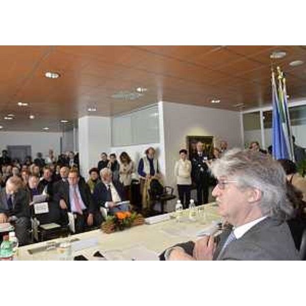 Renzo Tondo (Presidente Friuli Venezia Giulia) al convegno "Sostenibilità del sistema sanitario pubblico: quali prospettive". (Udine 02/03/12)