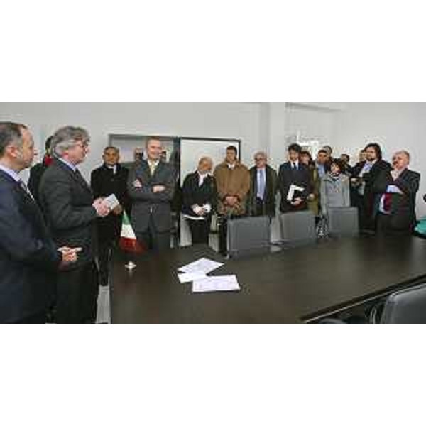 Renzo Tondo (Presidente Friuli Venezia Giulia) e Bojan Pajtic (Presidente Provincia Autonoma di Vojvodina) all'inaugurazione di "Casa FVG in Vojvodina", ufficio di collegamento gestito da Informest e ospitato dal Governo della Provincia Autonoma di Vojvodina. (Novi Sad 13/03/12)