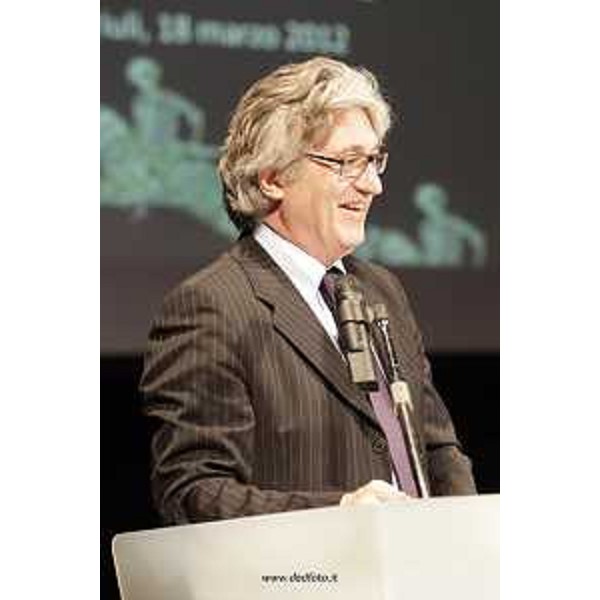 Intervento di Renzo Tondo (Presidente Friuli Venezia Giulia) alla Festa di San Giuseppe Artigiano, organizzata al Teatro Ristori dalla Confartigianato della provincia di Udine. (Cividale del Friuli 18/03/12)