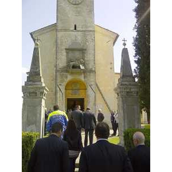 La chiesa dedicata a San Marco Evangelista. (Driolassa di Teor 25/04/12)