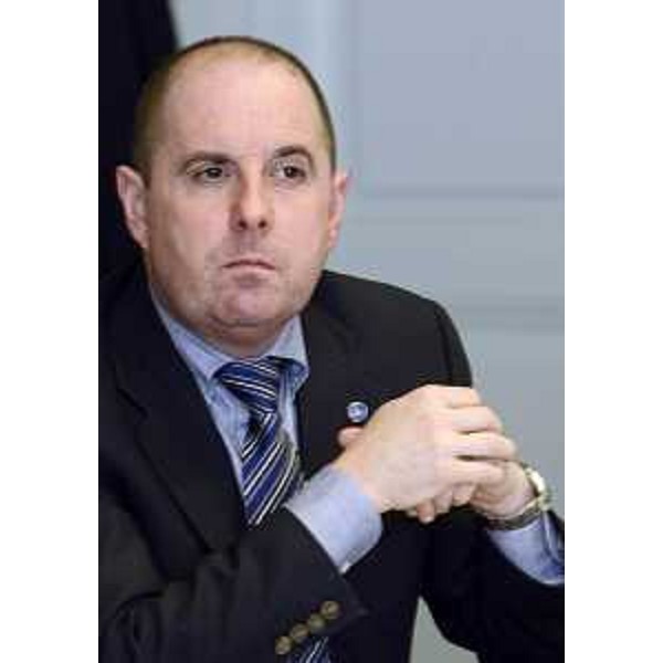 Claudio Violino (Assessore regionale Risorse rurali, agroalimentari e forestali) nel corso della riunione della Giunta regionale, nella sede della Regione. (Trieste 31/05/12)