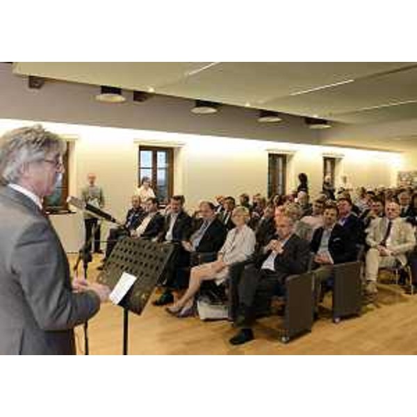 Renzo Tondo (Presidente Friuli Venezia Giulia) interviene all'inaugurazione dell'ottantesima Fiera regionale dei vini, a Villa di Toppo Florio. (Buttrio 01/06/12)