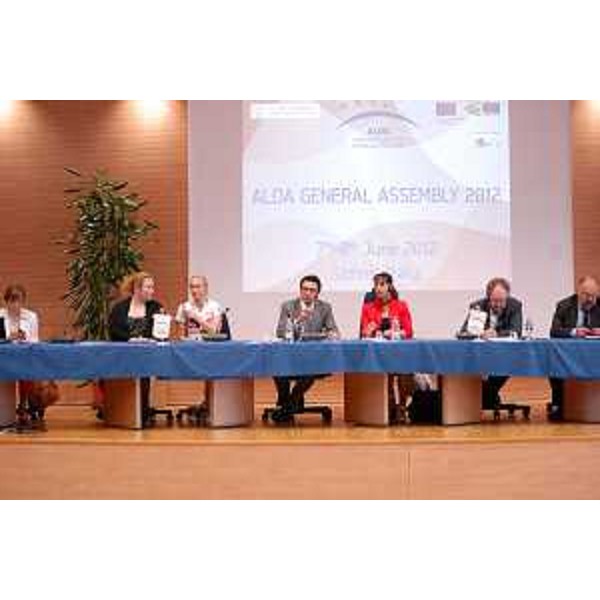 Seconda giornata dell'Assemblea generale di ALDA-Association of Local Democracy Agencies. (Udine 08/06/12)