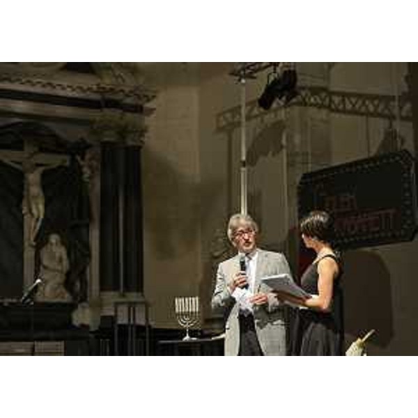 Renzo Tondo (Presidente Friuli Venezia Giulia) interviene all'inaugurazione di Mittelfest 2012. (Cividale del Friuli 14/07/12)