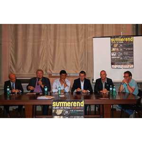 Elio De Anna (Assessore regionale Cultura) alla presentazione di "Summerend - Dolomiti Live Festival", nella sede della Provincia. (Pordenone 18/07/12)