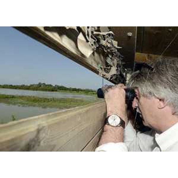 Renzo Tondo (Presidente Friuli Venezia Giulia) visita la Riserva naturale della Foce dell'Isonzo "Isola della Cona". (Staranzano 19/07/12)