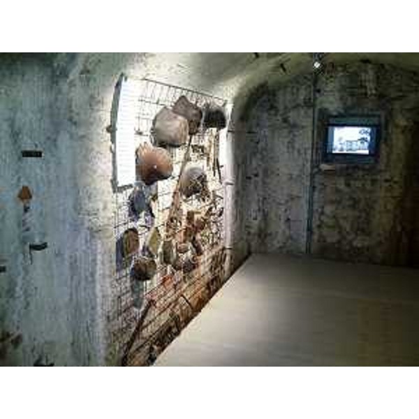 Il restaurato museo del Forte Col Badin. (Chiusaforte 27/07/12)