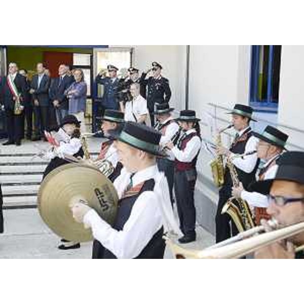La festa per l'inaugurazione dei lavori di ristrutturazione della Scuola Media Bernardino Partenio. (Spilimbergo 08/09/12)