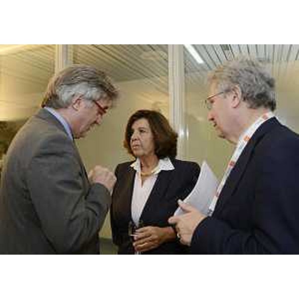 Renzo Tondo (Presidente Friuli Venezia Giulia), Paola Severino (Ministro Giustizia) e Daniele Bertuzzi (Segretario generale Regione FVG) in occasione del XIV Congresso ordinario "Il progetto dei penalisti per la giustizia", alla Stazione Marittima. (Trieste 28/09/12)
