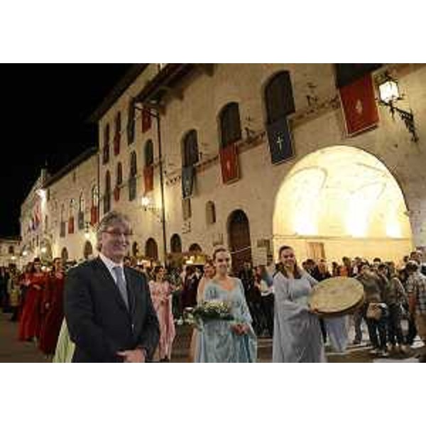 Renzo Tondo (Presidente Friuli Venezia Giulia) alla "celebrazione dei primi vespri". (Assisi 03/10/12)
