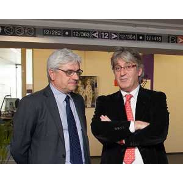 Antonio Cancian (Europarlamentare) e Renzo Tondo (Presidente Friuli Venezia Giulia). (Bruxelles 10/10/12)