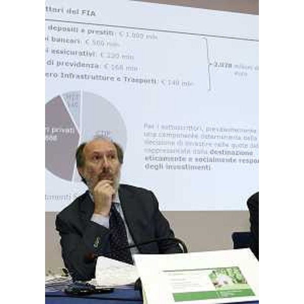 Riccardo Riccardi (Assessore regionale Lavori pubblici) al convegno "L'housing sociale in Friuli Venezia Giulia, una grande opportunità di sviluppo per la regione". (Udine 11/10/12)