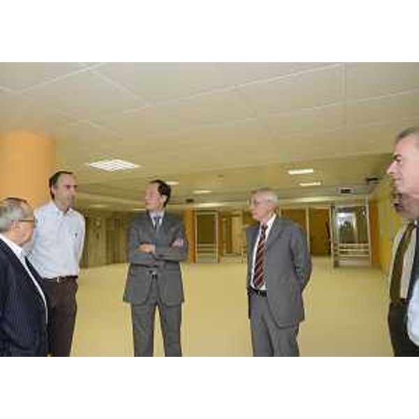 Luca Ciriani (Vicepresidente FVG e assessore regionale Salute) in occasione della visita al CRO-Centro di Riferimento Oncologico. (Aviano 15/10/12)