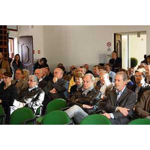 Pubblico alla cerimonia di riapertura della Biblioteca Guarneriana. (San Daniele del Friuli 19/10/12)