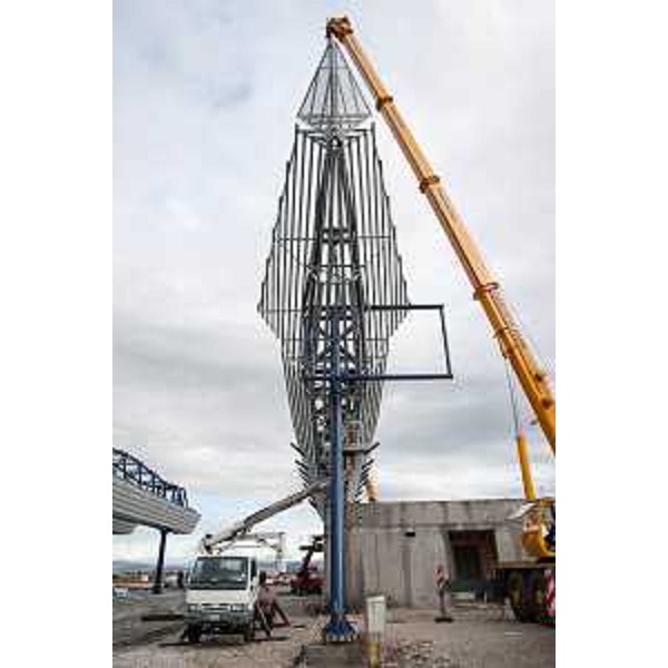 Lavori per il nuovo casello di Villesse sul raccordo Villesse-Gorizia. (20/11/12)