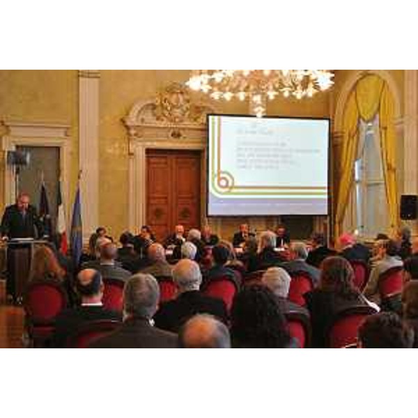 Il convegno di studi per la celebrazione dei 150 anni della Corte dei Conti, nella sede della Regione FVG. (Trieste 03/12/12)