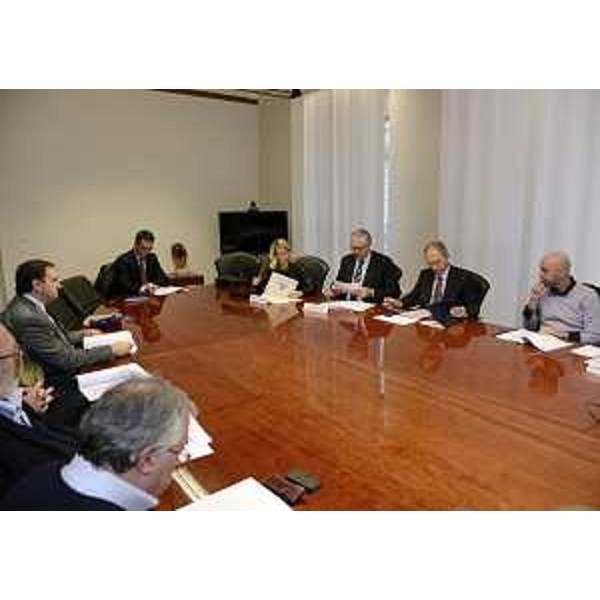 Federica Seganti (Assessore regionale Attività produttive) durante la presentazione dell'indagine "L'accesso al credito per le imprese artigiane del FVG e il ruolo dei Confidi". (Trieste 04/12/12)