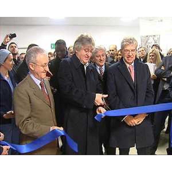 Renzo Tondo (Presidente Friuli Venezia Giulia) all'inaugurazione della centrale di sterilizzazione dell'Azienda ospedaliero-universitaria "Santa Maria della Misericordia". (Udine 15/12/12)