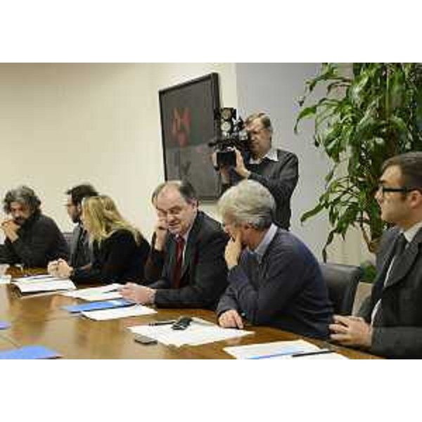 Roberto Molinaro (Assessore regionale Famiglia) alla presentazione del servizio di Nido diffuso. (Udine 19/12/12)