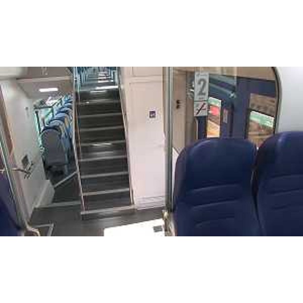 Il nuovo treno Vivalto per il trasporto pubblico locale del Friuli Venezia Giulia. (Udine 21/12/12)