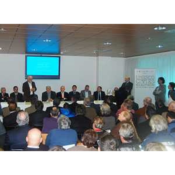 Massimo Magnani (Commissario tecnico Nazionale azzurra Atletica leggera), Guido Pettarin (Presidente regionale FIDAL), Alfio Giomi (Presidente nazionale FIDAL), Elio De Anna (Assessore regionale Sport), Maurizio Franz (Presidente Consiglio regionale), Giuliano Gemo (Vicepresidente CONI FVG), Roberto Novelli (Consigliere regionale), Mario Virgili (Assessore Sport Comune Udine). (Udine 09/01/13)