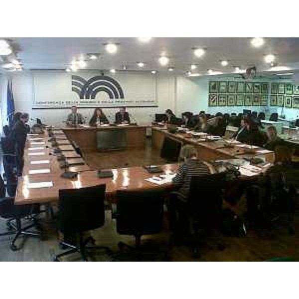 Gruppo di lavoro delle Regioni dedicato al settore dell'emigrazione, presso la sede della Conferenza delle Regioni e delle Province autonome. (Roma 12/02/13)