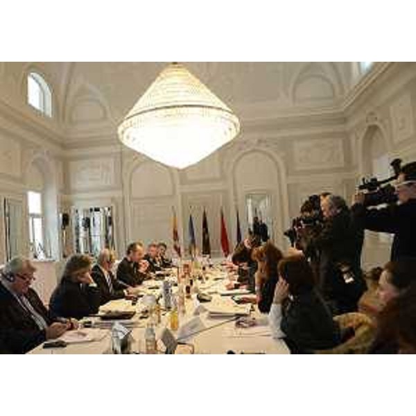 La seduta di insediamento dell'Assemblea dell'Euregio "Senza confini". (Klagenfurt 19/02/13)