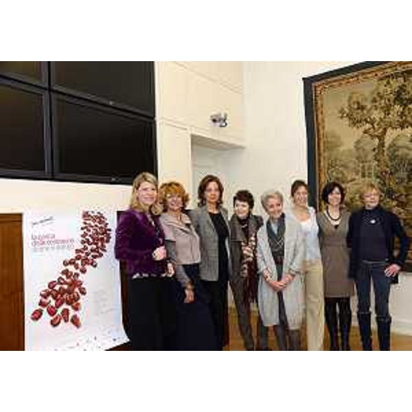 Federica Seganti (Assessore regionale Attività produttive) alla presentazione delle due giornate di lavoro de "La carica delle centoeuno donne in dialogo". (Trieste 27/02/13)