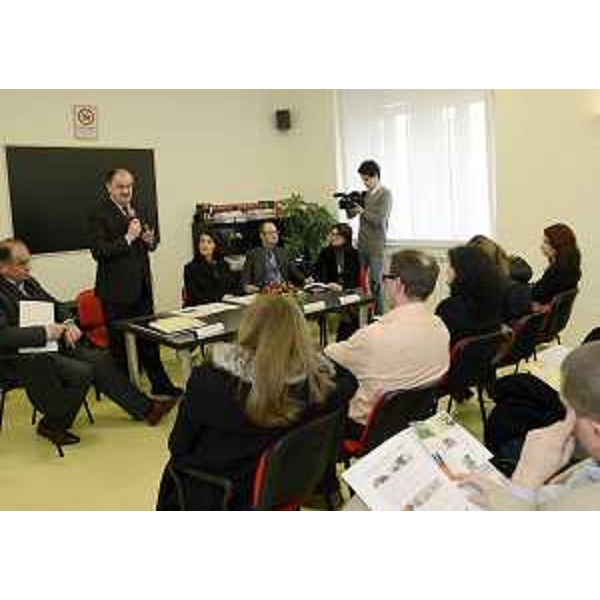 Roberto Molinaro (Assessore regionale Famiglia) all'inaugurazione dello "Spazio Genitori e Figli", iniziativa promossa dall'Associazione Mamme e Papà Separati del Friuli Venezia Giulia. (Trieste 05/03/13)