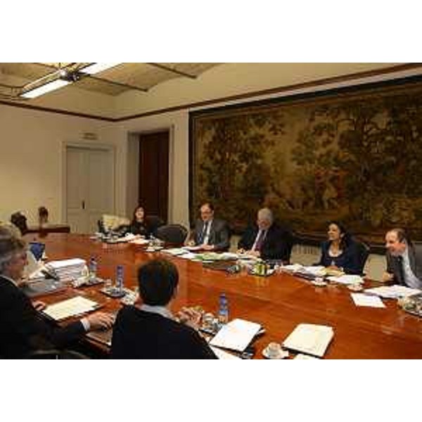 Riunione della Giunta regionale, presieduta da Renzo Tondo (Presidente Friuli Venezia Giulia), nella sede della Regione. (Trieste 28/03/13)