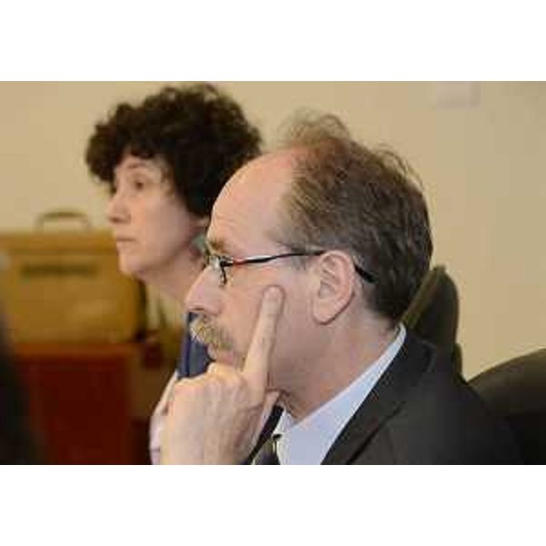 Gli assessori regionali Loredana Panariti (Lavoro, Formazione, Pari Opportunità, Istruzione e Politiche giovanili) e Gianni Torrenti (Cultura, Sport e Associazionismo) durante la prima riunione della nuova Giunta regionale, nella sede della Regione FVG. (Trieste 06/05/13)