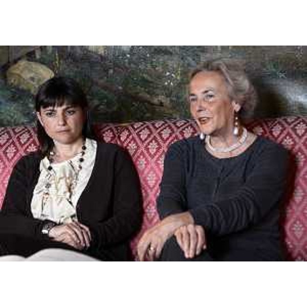 Debora Serracchiani (Presidente Friuli Venezia Giulia) e Maria Teresa Bassa Poropat (Presidente Provincia Trieste). (Trieste 07/05/13)