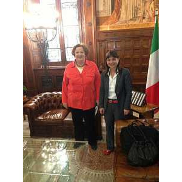 Annamaria Cancellieri (Ministro Giustizia) e Debora Serracchiani (Presidente Friuli Venezia Giulia). (Roma 08/05/13)