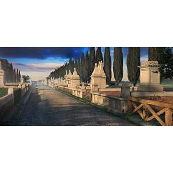 Ricostruzione virtuale della vista del Sepolcreto. (Aquileia 14/05/13)