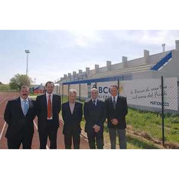 Riccardo Illy (Presidente Regione Friuli Venezia Giulia) visita il centro sportivo di Martignacco in occasione della Seduta della Giunta Regionale tenutasi nella stessa località. (Martignacco 13/04/07)