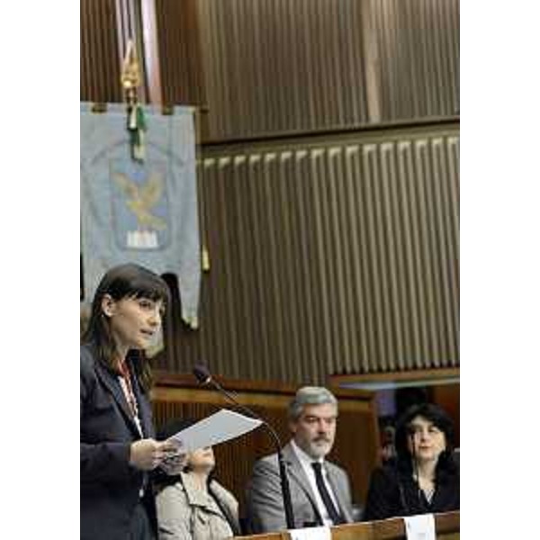 Debora Serracchiani (Presidente Friuli Venezia Giulia) presenta il suo Programma di Governo in Consiglio regionale. (Trieste 21/05/13)