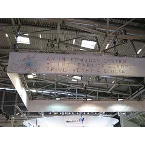 Spazio dedicato al Friuli Venezia Giulia alla Fiera "Transport Logistic 2013". (Monaco di Baviera 06/06/13)